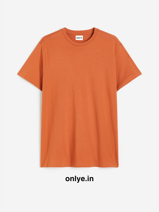 Orange Regular Fit T-shirt
