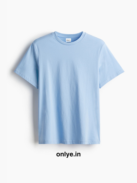 Light Blue Regular Fit T-shirt