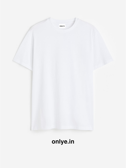 White Regular Fit T-shirt