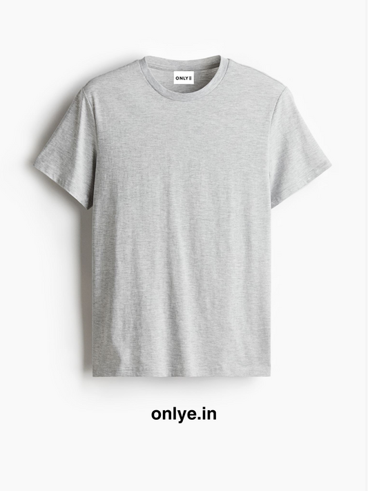 Grey Regular Fit T-shirt